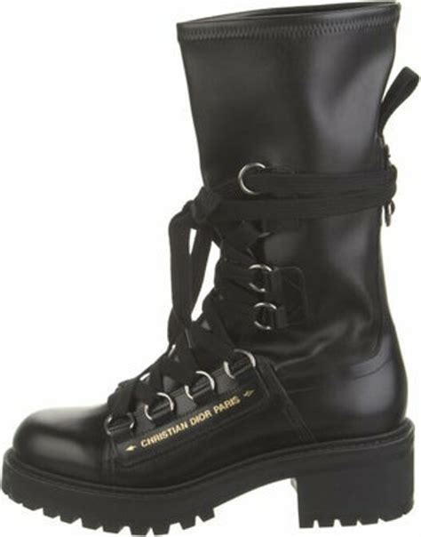 dior leather boots for women